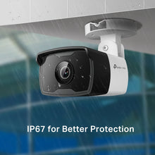Load image into Gallery viewer, TP-Link VIGI 2MP Outdoor Bullet Network Camera,IR, PoE, 4 mm Fixed Lens, IP67, Human & Vehicle Classification, Only Human Classification On - C320I4MM