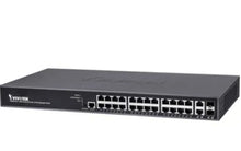 Load image into Gallery viewer, Vivotek AW-GEV-267A-370 Managed L2+ Switch, Gigabit Ethernet(10/100/1000), Power over Ethernet PoE, Rack mounting, 24×GE PoE, 2×Combo SFP Switch, 370W