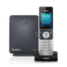 Load image into Gallery viewer, Yealink W76P DECT Phone, DECT radio coverage: Indoors up to 50m - Outdoors up to 300m, Up to 10 SIP accounts (Incl W70B Base Station and W56H Handset)