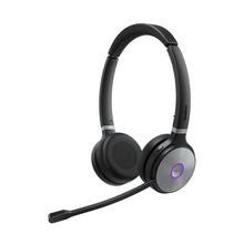 Load image into Gallery viewer, Yealink WH62-Dual DECT Wireless On Ear Dual Headset, 2x Micro USB ports, 2x Microphones, Dual earpiece 2.5mm port, Up to 10 hours talk time