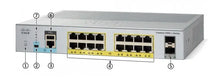 Load image into Gallery viewer, Cisco Catalyst 2960L series 16 port GigE with PoE, 2 x 1G SFP, LAN Lite, Enterprise 2960-L Series Gigabit Switch WS-C2960L-16PS-LL