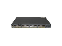 Load image into Gallery viewer, Catalyst 2960-X 48Port PoE Gigabit Ethernet Access L2 Enterprise Switch, with 48 GigE PoE 740W, 2*10G SFP+, LAN Base C2960X-48FPD-L