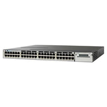 Load image into Gallery viewer, Catalyst 3850 48Port Ethernet Switch with 48*10/100/1000 Ethernet PoE+ ports, 1100WAC power supply, 1 RU, IP Services WS-C3850-48F-E