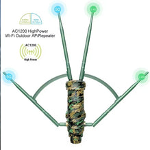 Load image into Gallery viewer, WavLink AC1200 Dual Dand 2.4G&5Ghz High Power IP67 Weatherproof Long Range Outdoor WiFi Extender/AP/Mesh Wireless Router