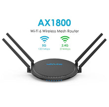 Load image into Gallery viewer, WavLink WiFi6 Indoor/Outdoor Dual Band 2.4G+5G AX1800/AX3000 Long Range IP67 WiFi Mesh Extender 4x8dBi High-gain Antennas