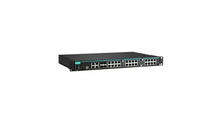Load image into Gallery viewer, MOXA Modular managed Ethernet switch with 8 10/100BaseT(X) ports, 4 10/100/1000BaseT(X) or 100/1000BaseSFP IKS-6728A-4GTXSFP-HV-HV-T