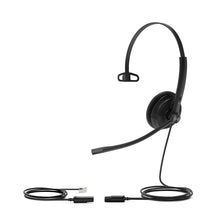 Load image into Gallery viewer, Yealink YHS34 Lite Mono Headset with RJ-9 and Foam Ear Cushions, Plug and play, HD Voice - Perfect for Professional Calls and Music Listening