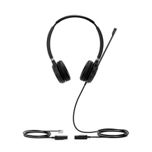 Load image into Gallery viewer, Yealink YHS36 Dual Headset with RJ-9 and Leatherette Ear Cushions, HD voice/wideband speaker performance - Enjoy Comfort, Quality Audio for Your Calls