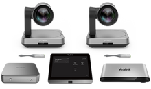 Load image into Gallery viewer, Yealink MVC940 Full Video Conferencing Solution, Includes 2x UVC84 4K Camera, VCR20 Remote, Power Adapter, Wall Mount Bracket & Cables, MCore Pro Kit