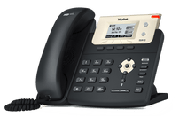 Load image into Gallery viewer, Yealink T21P E2&PSU Basic 10/100 IP Phone and PSU (Power Supply) Kit, 132x64-pixel graphical LCD with backlight, HD Voice, supports two VoIP accounts