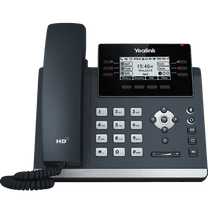 Load image into Gallery viewer, Yealink T42U Gigabit IP Phone with Dual USB Ports, Up to 12SIP accounts, PoE support, 2.7" graphical LCD with backlight, Optima HD voice, Excludes PSU