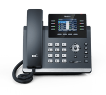 Load image into Gallery viewer, Yealink T44W Gigabit Desktop IP Phone, with built-in Wi-Fi, Bluetooth and Dual USB ports, 2.8” Color LCD with backlight, 12 SIP accounts, Excludes PSU