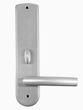 Load image into Gallery viewer, ZKTeco - Mifare Hotel Lock (Right Door Lock), ZKBiolock Hotel Lock System, Stainless steel, audit trail, warning low battery, Silver, Battery powered