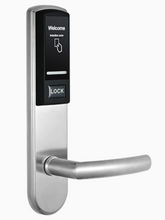 Load image into Gallery viewer, ZKTeco - Mifare Hotel Lock (Right Door Lock), ZKBiolock Hotel Lock System, Stainless steel, audit trail, warning low battery, Silver, Battery powered