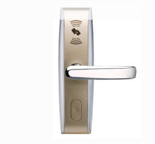 Load image into Gallery viewer, ZKTeco Mifare Hotel Lock (Right Door Lock), RFID Hotel Lock with Zinc-Alloy housing, bright chrome finish, ZKBiolock Hotel Lock System, Access Control