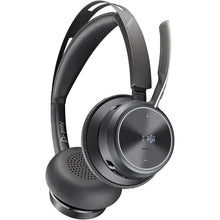 Load image into Gallery viewer, Poly Voyager Focus 2 Zoom & Microsoft Teams Certified USB-A Headset Hybrid Active Noise Cancelation 77Y85AA