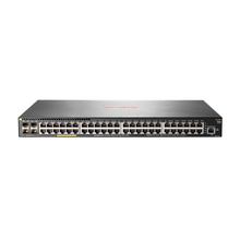 Load image into Gallery viewer, HPE Aruba 2930F 48-port Gigabit PoE+ Managed Layer 3 Switch with Gigabit Ethernet (10/100/1000), 4x SFP ports JL262A