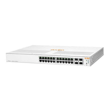 Load image into Gallery viewer, HPE Aruba Instant On 1930 24-port GbE Smart Managed Switch with 24x RJ-45 10/100/1000 ports, 4x SFP 1/10GbE ports JL682A