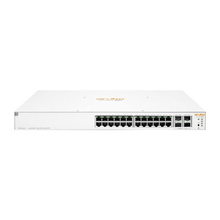 Load image into Gallery viewer, Hpe Aruba Instant On 1930 24-Port PoE GbE Smart Managed Layer 2 Switch With 24x RJ-45 10/100/1000 ports with PoE, 4x SFP 1/10GbE ports Jl683B