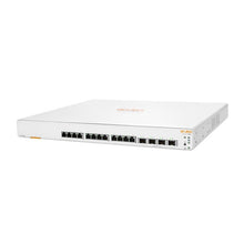 Load image into Gallery viewer, HPE Aruba Instant On 1960 12-port 10GbE L2+ Smart Managed Switch with 12x RJ-45 100/1000/10GBASE-T ports, 4x SFP+ 10GbE ports JL805A