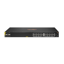 Load image into Gallery viewer, HPE Aruba CX 6000 24-port PoE Gigabit Managed Layer 2 Switch with 4x SFP ports, 56 Gbps Switching capacity R8N87A