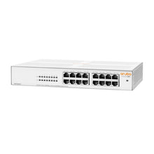 Load image into Gallery viewer, HPE Aruba Instant On 1430 16-port Gigabit Unmanaged Layer 2 Switch with 16x RJ-45 autosensing 10/100/1000 ports, 32Gbps switching R8R47A