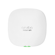 Load image into Gallery viewer, HPE Aruba Instant On AP25 RW 4x4 Wi-Fi 6 Indoor Access Point 2.4 GHz: 574 Mbps, 5 GHz): 4.8 Gbps R9B28A