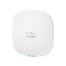 Load image into Gallery viewer, HPE Aruba Instant On AP25 RW 4x4 Wi-Fi 6 Indoor Access Point 2.4 GHz: 574 Mbps, 5 GHz): 4.8 Gbps R9B28A