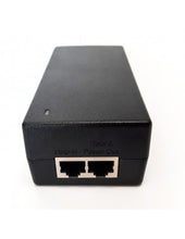 Load image into Gallery viewer, Acconet 12/24 VDC Input, Gigabit 48V PoE Output/injector, IEEE 802.3af/at Gigabit PoE, 12-24VDC INPUT, 48.0VDC 0,625A 30W OUTPUT, 10/100/1000M Base T