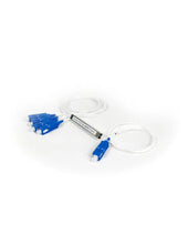 Load image into Gallery viewer, Acconet Fibre Splitter 1/4, 1 to 4 way Splitter with UPC connector, Fibre Optics Connectors, W×L×H: 10cm × 21cm × 1cm, Weight: 40g, AC-Fib-Split-4