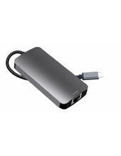 Load image into Gallery viewer, Acconet Gigabit USB-C to Passive POE Injector 24v for Ubiquiti, Mikrotik, Cambium, featuring USB Type C input voltage 5-20V - Powers from Laptop
