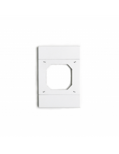Load image into Gallery viewer, Acconet IoT 4x2  Smart Wall Switch Adapter Plate, White, 100mm x 50mm, Compatible with AQ-CTRL-SW2-Wall-NEU, AQ-CTRL-SW2-Wall-Non, AJAX-SB-1-Gang-W