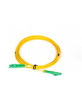 Load image into Gallery viewer, Fibre Optics Patch Cable with Connectors/Terminated, 1Meter, Acconet Patch Lead LC/APC-LC/APC Duplex 1-Meter, G.652D, 2.0mm, LSZH - AC-Fib-Pl-Lc-1m-ad
