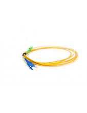 Load image into Gallery viewer, Fibre Optics Patch Cable with Connectors, 3 Meter, Acconet Patch Lead LC/UPC - SC/APC Simplex 3Meter Cable, G.652D, 2.0mm, LSZH - AC-Fib-Pl-Sc-3m-Uas