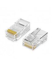 Load image into Gallery viewer, Acconet Unshielded CAT6 RJ45 Connectors 100 Pack, Cabling & Cabinets, LAN Cable & Connectors, Utilities (100pcs CAT6 RJ45 Connectors) - RJ45-100-CAT6