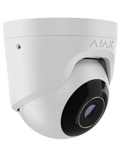 Load image into Gallery viewer, AJAX Security - 5MP IP White Turret Camera with a 4.00 mm focused Lens, PoE powered, IP65 rated, Support an SD-card slot, 35m IR | AJAX-TURRET-5MP-4-W