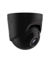 Load image into Gallery viewer, AJAX Security 5MP IP Black Turret Camera with a 2.8 mm Wide-view Lens, PoE powered, IP65 rated, Support an SD-card slot, 35m IR | AJAX-TURRET-5MP-28-B