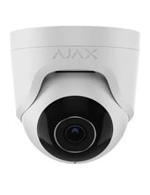 Load image into Gallery viewer, AJAX Security 5MP IP White Turret Camera 2.8 mm Wide-view Lens, PoE, IP65, Supports SD-card slot, 35m IR, 100°–110° viewing | AJAX-TURRET-5MP-28-W