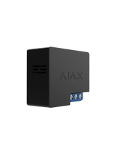 Load image into Gallery viewer, AJAX Security Automation Black WallSwitch, Power Relay to Control 100/230V Power Supply Remotely, Protects against overcurrent, surges | AJAX-AD-WS-B