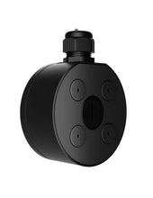 Load image into Gallery viewer, AJAX Security JunctionBox Black 118×59, IP66, Aluminum, compatible with TurretCam, BulletCam, DomeCam Mini cameras IoT & Smart Home | AJAX-JB-118-B