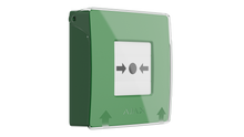 Load image into Gallery viewer, AJAX Security ManualCallPoint Jeweller Green, Wireless resettable button featuring pre-programmed automation scenarios with a simple press | AJAX-CP-G