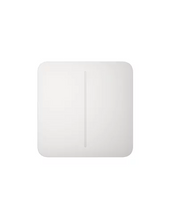 Load image into Gallery viewer, AJAX Security - White SoloButton 2-GANG Smart light switch, sensitive to touch and hand approaching at a 15 mm distance away | AJAX-SB-2-GANG-W