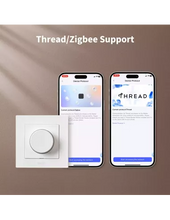 Load image into Gallery viewer, Aqara Dimmer Switch H2 EU 2in1 Neutral & No Neutral, Requires hub-e1, hub-m1s-g2, hub-m2, hub-m3, hub-cam-g2h-pro, hub-cam-g3 | AQ-CTRL-DIM-SW-WALL-W