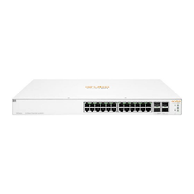 Load image into Gallery viewer, HPE Networking Instant On 1930 4SFP+ 24 Port 370W Switch, Smart Managed layer 2+, 24 x PoE GbE ports, 4 x SFP/SFP+ ports | ARU-IO-SW193024G-370W