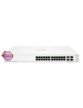 Load image into Gallery viewer, HPE Networking Instant On 1930 4SFP+ 24 Port 370W Switch, Smart Managed layer 2+, 24 x PoE GbE ports, 4 x SFP/SFP+ ports | ARU-IO-SW193024G-370W