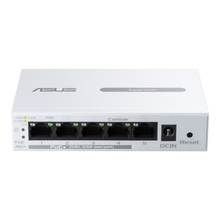 Load image into Gallery viewer, ASUS ExpertWiFi EBP15 Managed Switch 5x 10/100/1000 RJ-45 Gigabit Ethernet ports, 54 V DC-in jack or PoE Power connector