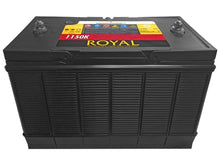 Load image into Gallery viewer, Royal Semi-Sealed Lead Acid Battery 12V100Ah, 100AH Amperage per Hour, 12V Voltage, Threaded Stud Terminal Connection, 240 x 320 x 175mm, Weight 22kg