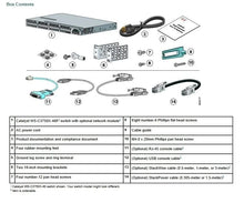 Load image into Gallery viewer, Cisco Catalyst 3750X 24 Port GE SFP IP Services Enterprise Switch WS-C3750X-24S-E with 24 Ports GbE SFP IPService Managed Switch
