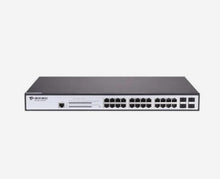 Load image into Gallery viewer, Bdcom 28 Port Managed Gigabit PoE Switch, Managed - featuring 370W Power Budget, 24 x Gigabit PoE Ports and 4 x SFP Ports, Layer 2 License