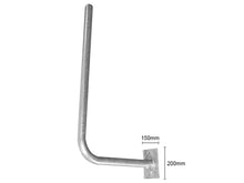 Load image into Gallery viewer, L-Bracket 500 x 1000 x 50mm Mounting Bracket, Durable and Sturdy, hot dipped galvanized, outdoor industrial/Commercial use, 3.60kg, Extra Large - Let's Fibre Technologies